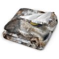 thumbnail image 5 of Owl Blanket Animal Print Throw Blanket Super Soft Flannel Blankets Gifts for Girls Boys Adults Owl, 5 of 6