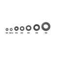 thumbnail image 5 of SUTENGDA 500pcs Plastic Washers Rubber Flat Nylon Corrosion-Free For Industrial Fixings, 5 of 5