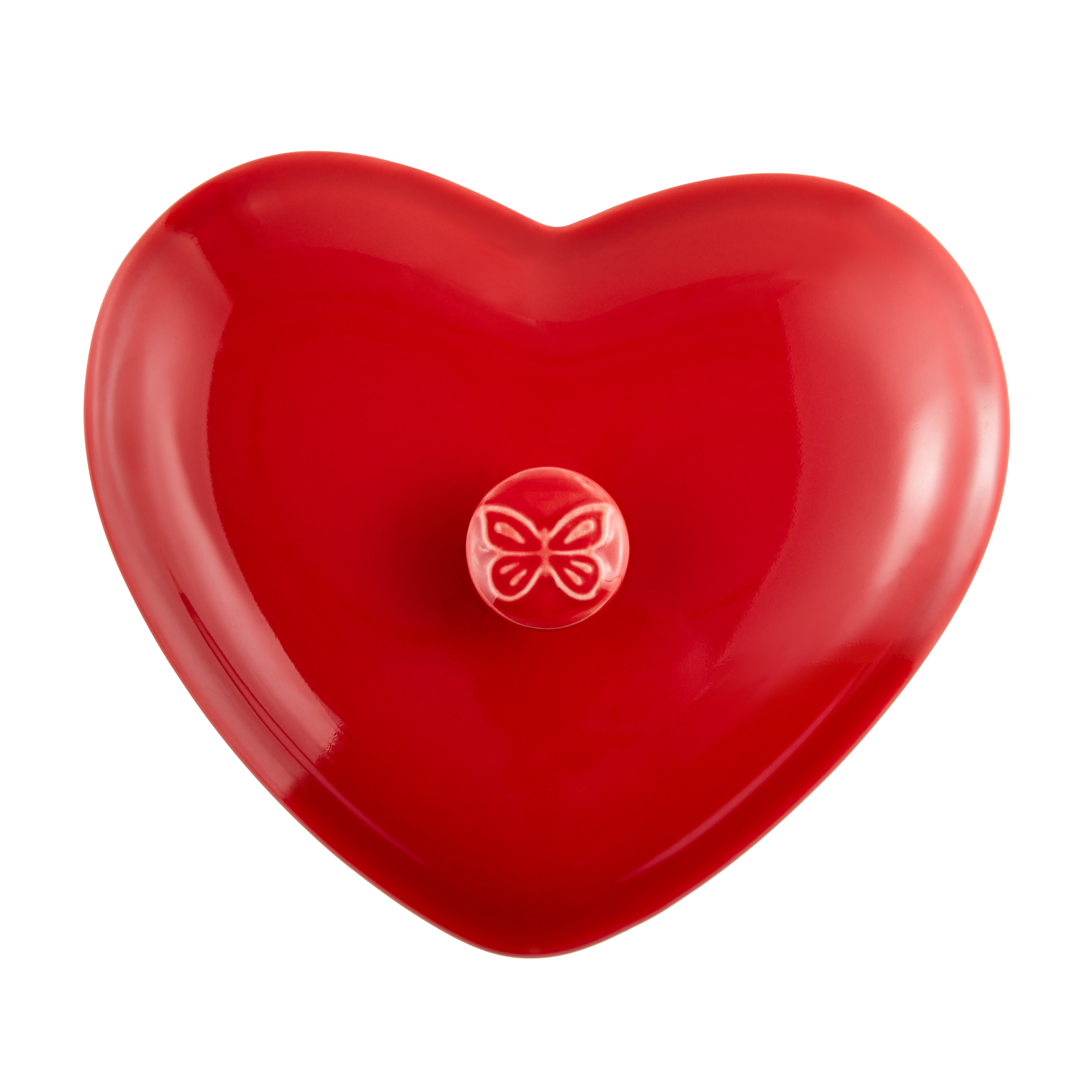 3 Red Mini Heart, Ceramic Baking Dish with Lid, The Pioneer Woman 6.45" - image 2 of 7