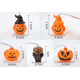 thumbnail image 5 of Luces de Hadas de Halloween Linterna Fantasma de Calabaza 3 Metros 20 Luces de Hadas de Calabazas LED para Decoraciones de Halloween Interiores y Exteriores (Calabaza con Sombrero Negro, Siempre Encendido + Parpadeante, Funciona con Pilas) Rojo Verde, 5 of 5