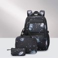 thumbnail image 2 of WAYUTE Backpack for Kids Back to School 3 Pcs Sky Print Backpack Set Spacious Everyday with Matching Lunch and Pencil Bag for Boys Bookbag Casual Outdoor Travel, 2 of 4