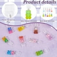 thumbnail image 4 of 10Pcs Dust Plug Charm Type C Anti Dust Plugs 1.4 inch Long Mobile Dustproof Plugs with Bear Pendants USB C Port for Most Type C Phone, 4 of 6