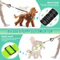 thumbnail image 7 of Two Dog Lead, 2 in 1 Adjustable Strap and Shock Absorbing Bungee No Tangle Dual Training Splitter Fit All Sizes, 7 of 7