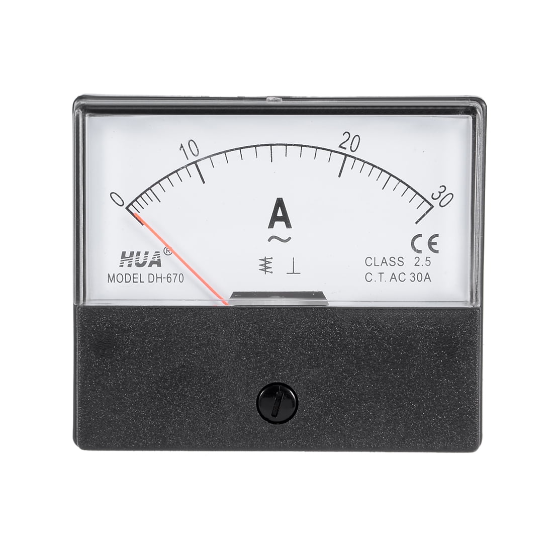 Analog Panel AMP Current Ammeter Meter Gauge DH-670 0-100mA DC