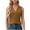 Brown, variant on Tank Tops for Women Tbopshirt Summer Tops for Women,Plus Size T Shirts,Women's Sleeveless Solid Color Basics Crewneck Casual Top Pullover T-shirt,Short Sleeve Blouses