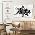 thumbnail image 5 of Elephant Stock Alchemy Wall Art - Horizontal Canvas Wall Art - Living Room Wall Decor - Abstract Canvas - Black And White Decor By Ben Heine - 12" x 8", 5 of 8