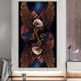 thumbnail image 1 of Cuadros Decorativos Pintura de diamante 5D DIY Kit de águila de taladro redondo completo decoración del hogar arte artesanal DQrwqpou embutido en tela, 1 of 8