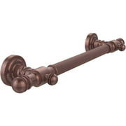 16-in Grab Bar Reeded in Antique Copper