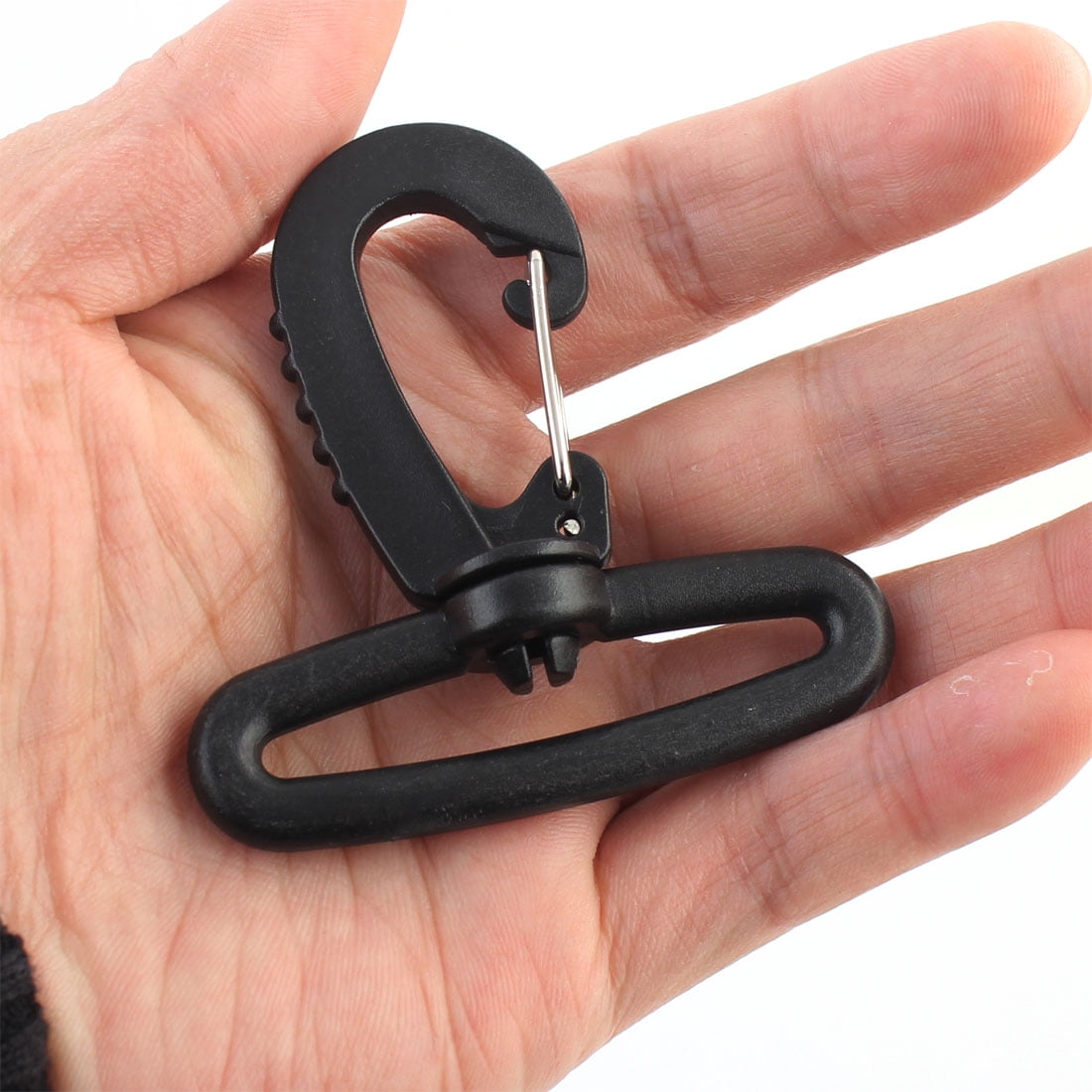 Luggage Bag Strap Swivel Lobster Snap Clasp Hooks Buckle 5.1cm Width 20