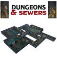 thumbnail image 2 of Set modular de terreno para juegos de rol Gale Force Nine Tenfold Dungeon Dungeons & Sewers con 5e RPG Adventure, 2 of 7