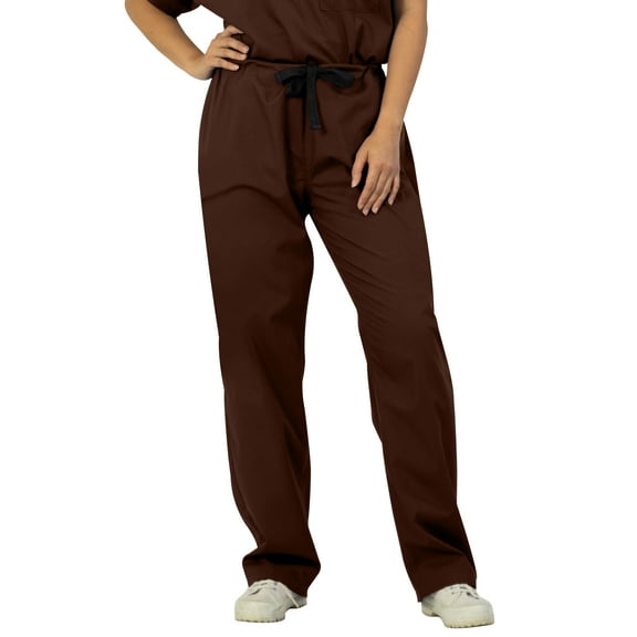 Panda Uniform by HeedFit Women’s Low Rise Medical Scrub Pants Chocolate L