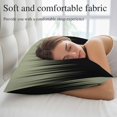 thumbnail image 5 of Sage Green Black Ombre Pillow Covers 12"x20", Modern Abstract Striped Gradient Soft Brushed Microfiber Breathable Throw Pillow Covers, Decorative Pillowcase with Zipper for Couch Sofa Bedroom, 5 of 9