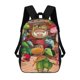 thumbnail image 1 of Tren de Dinosaurios-theme Backpack, Campus style schoolbag Bookbag with Adjustable Shoulder Straps And Large Zip Compartment, Unisex Travel Bags., 1 of 6