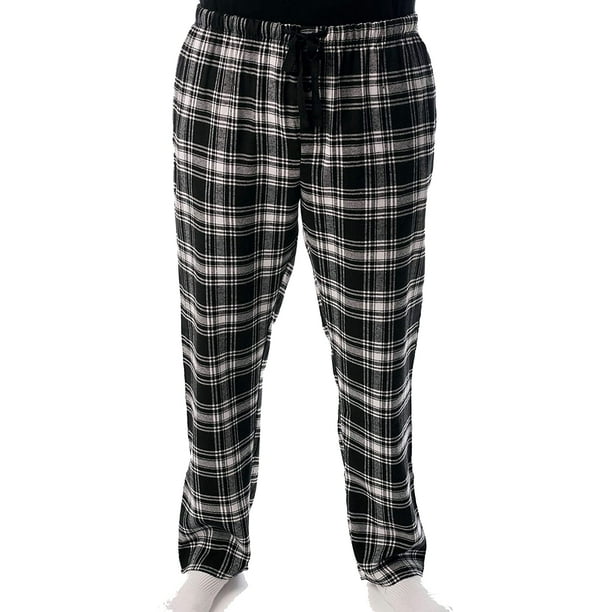 Fruit of the Loom Men's Yarn-dye Woven Flannel Pajama Pant, Green Plaid,  Small at  Men's Clothing store