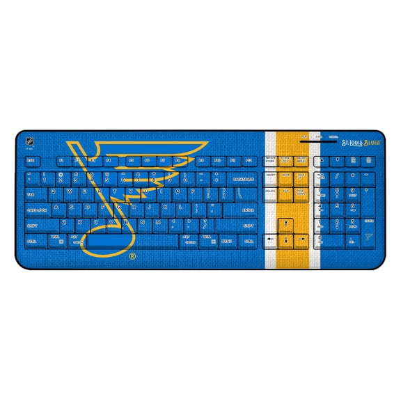St. Louis Blues Stripe Wireless Keyboard