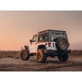 thumbnail image 5 of RockTrix RT115 17 inch Wheel Compatible with Jeep Wrangler JK JL 17x9 5x5 Wheels (+12mm Offset, 5.5in Backspace) 5x5 PCD, 71.5mm Bore, Bronze, Also fits Commander Grand Cherokee Gladiator JT Rims, 5 of 7
