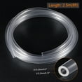 thumbnail image 2 of Unique Bargains Tuyau Flexible en PVC Transparent 3mm ID 5mm OD 2.5m, 2 of 6