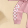 thumbnail image 5 of TOWED22 Fall Winter Toddler Baby Boy Clothes 2Pcs Checkered Crewneck Sweatshirt and Pants Sweatsuit Little Boy Clothing(Blazer,2-3 Y), 5 of 7