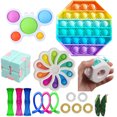 thumbnail image 1 of SAYOO Ensemble de Jouets Sensoriels Anti-Stress 23 Pcs Jouets Anti-Anxiété, 1 of 1
