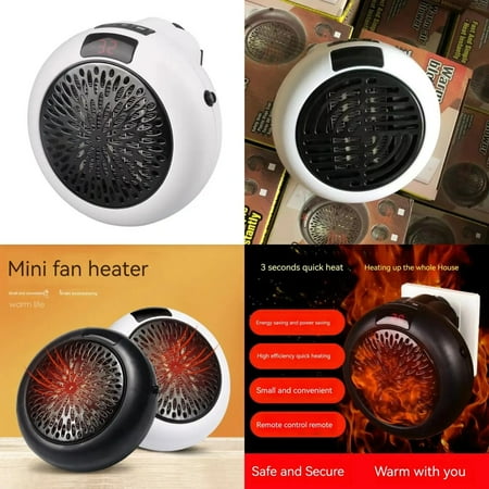 

Reliable Cozy and Quiet Mini Portable Wall-Mounted Heater - Stay Warm and Snug with Fast Heating and Remote Control - Perfect Addition for a Peaceful Atmosphere in Any Room
