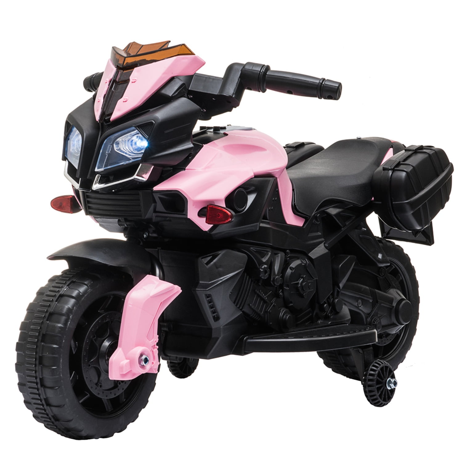 Lowestbest 6V Kids Electric Motorcycle, Kids Ride on Motorcycle, Battery Powered 4 Wheels Motorcycle Toy for Children Ages 1-5 Lowestbest 6V Kids Electric Motorcycle, Kids Ride on Motorcycle, Battery Powered 4 Wheels Motorcycle Toy for Children Ages 1-5