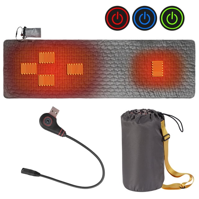 USB Heating Mat Insulation Camping Heated Bag