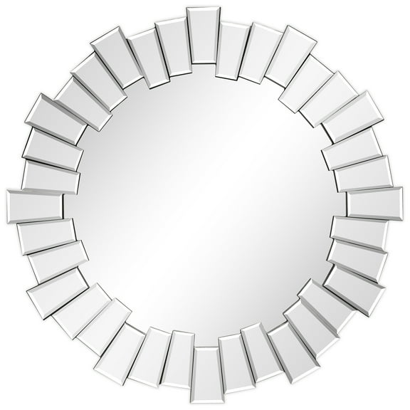 Empire Art Direct MOM-30812-3434 Traverse Moderno Round Mirror