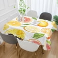thumbnail image 2 of Yayeee Tablecloths 60" x 120" Rectangle Wrinkle Resistant Party Table Cover, Candy Lemon, 2 of 8
