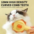 thumbnail image 6 of TOPRenddon Self-Cleaning Pet Grooming Brush - 7.8" Stainless Steel Deshedding Tool with One-Touch Hair Release for Dogs Cats, Hypoallergenic Massage Comb & Waterproof Dog Brush, 6 of 9