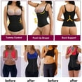 thumbnail image 2 of Lilvigor Waist Trainer for Women Fitness, Zipper Waist Cincher Slimming Underbust Corset Trimmer Indoor Workout Body Shaper Tank Top, 2 of 7