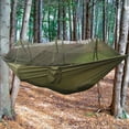 thumbnail image 4 of 94.5x63 Inch Camping Hammock with Mosquito Net and Tree Straps Carabiners,Portable Camping Hammock with Net and Heavy Duty Straps - Foldable Outdoor Hanging Bed for Camping Backpacking Travel Hiking, 4 of 4
