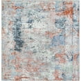 thumbnail image 2 of Unique Loom Kamala Washable Collection Area Rug - cloud 9 (7' 10" Square Multi/Blue), 2 of 9