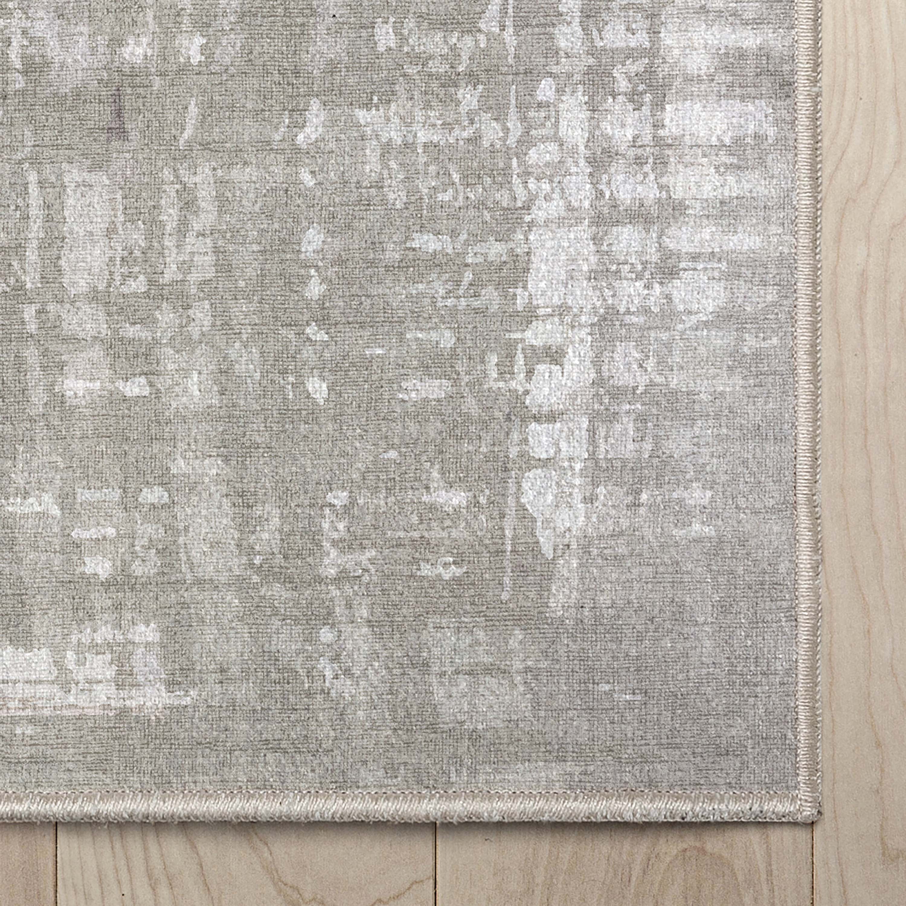 Well Woven Abstract Bauhaus Modern Geometric Lines Flat-Weave Beige Blue 7'7" x 9'10" Area Rug