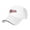 White, variant on Buffalo Bisons Casual Sandwich Baseball Cap Adjustable For Men For Women