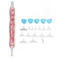 thumbnail image 1 of 15.8cm Rhinestone Art Pen Rhinestone Painting Pen Rhinestone Art Painting Accessories Tool Kit Pink Flower, 1 of 5