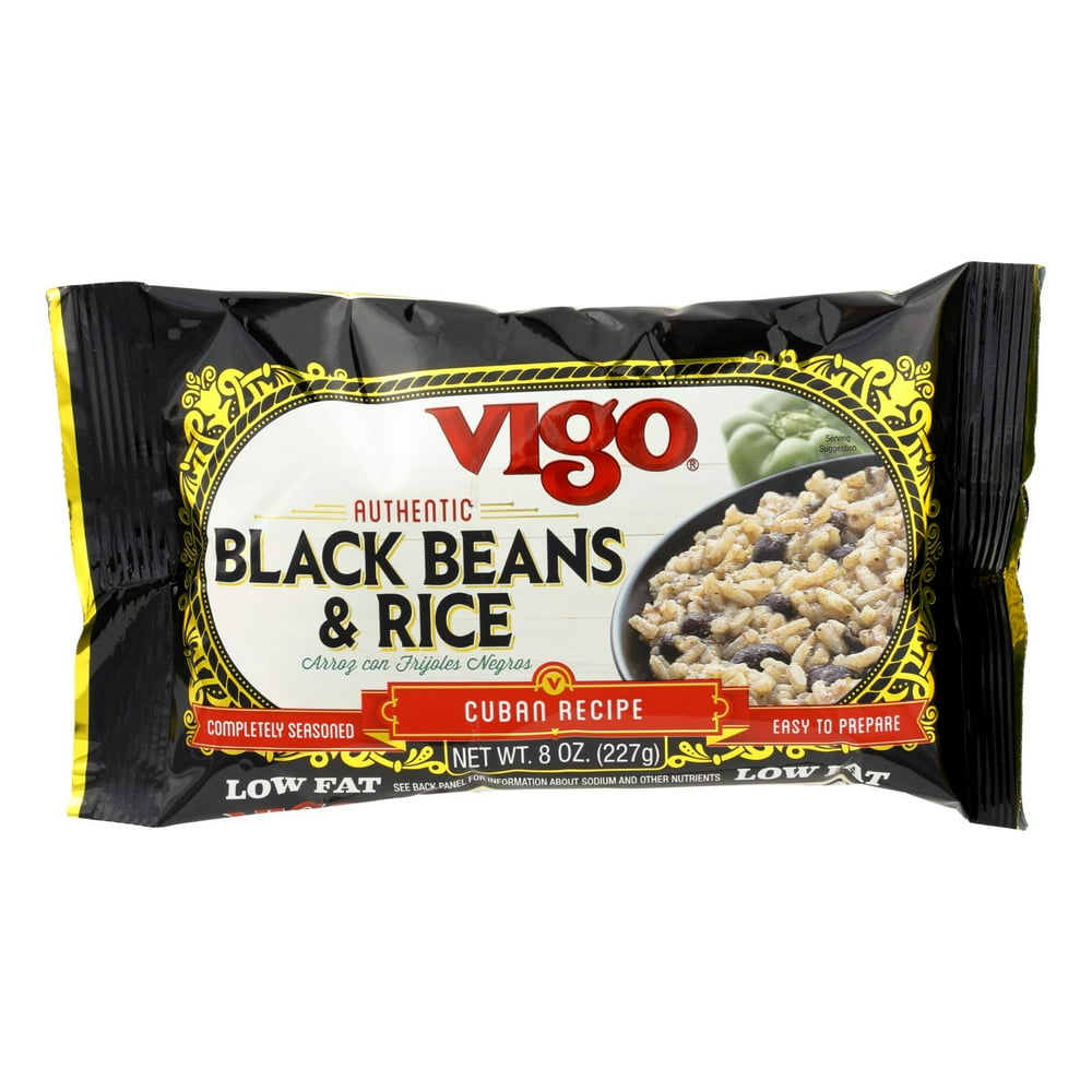 Vigo Black Bean And Rice, 8 Oz.