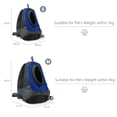 thumbnail image 2 of Pet Backpack Carrier Dog Carrier Bolsa de viaje para mascotas Diseñado para, 2 of 8