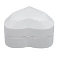 thumbnail image 1 of Necklace Box,Velvet Jewelry Boxes With Exquisite Appearance Spacious Interior Design LED Heart Shaped Box For Storing Bracelets Necklaces Earrings, 1 of 8