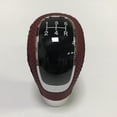 thumbnail image 1 of DYNWAVECA Universal ​​Leather Manual Car GearShift Knob ShifterLever Handle Stick, 1 of 8