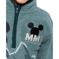 thumbnail image 4 of Mickey Mouse Toddler Boys Graphic Cozy Half Zip Pullover, Sizes 12M-5T, 4 of 8