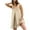 Beige, variant on Kaemgyyd Casual Dresses for Women Sleeveless Square Collar Adjustable Strap Mini Dress Loose Flowy Tank Sundress for Vaction