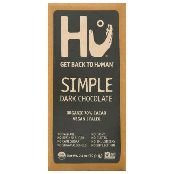 Hu Chocolate Simple Bar 2.1 oz (Pack of 12)