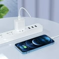 thumbnail image 5 of iPhone Charger, 2 Pack 20W PD White Fast Charger Block with 6ft Fast Charging Cables Compatible with iPhone 14/13/12/11, 5 of 9