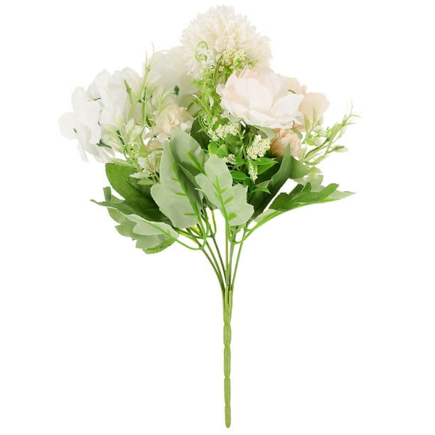 Ramo de flores artificiales Ramo de flores falsas realista Ramo mixto artificial