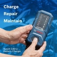 thumbnail image 2 of Cargador de batería Bosch C40-Li 5 A 6V/12V para plomo-ácido y litio, 2 of 7