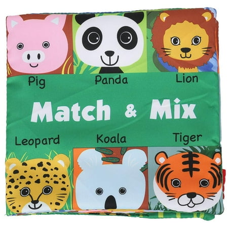 Lhcer Tissu Livre Doux Bebe Chiffon Activite Froisser L Animal Visage Correspondant Livre Education Precoce Livre En Tissu Livres En Tissu Bebe Walmart Canada