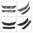 thumbnail image 2 of Front Upper Lower Grille Grill - Automotive Grille 2-Pack Replacement for Impala LS LT LTZ Premier Sedan 4-Door 2014-2020, Black Chrome, 2 of 5