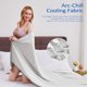 thumbnail image 4 of Cooling Blanket, Summer Cooling Blankets for Hot Sleepers, Arc-Chill Q-Max>0.5 Cool Fiber, Oeko-TEX 100% Certified, Soft, Breathable, Double-Side Bed Throw,Keep Cool for Adults Kids 50"x70", 4 of 5