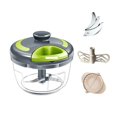 thumbnail image 3 of 500/900ml Manual Meat Grinder Portable Fruit Vegetable Shredder Slicer Garlic Chopper Mincer Mixer Blender Kitchen Appliances ,Easy Installation, 3 of 4