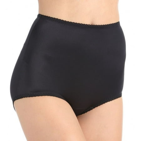 

Women s Rago 910 Light Control Smoothing Brief Panty (Black 10X)